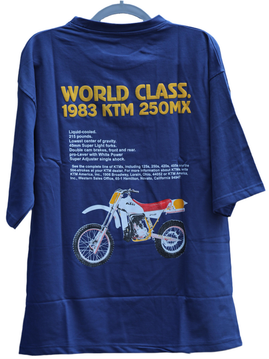 World class 1983KTM 250 MX