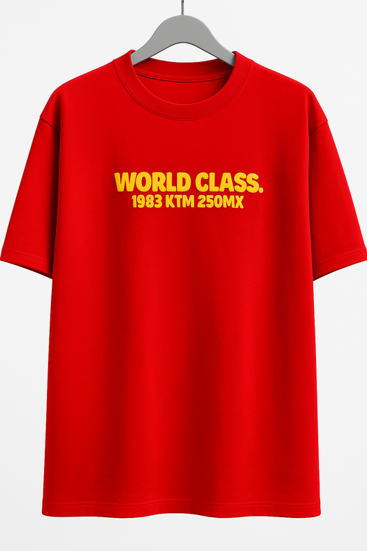 World class 1983 KTM 250MX