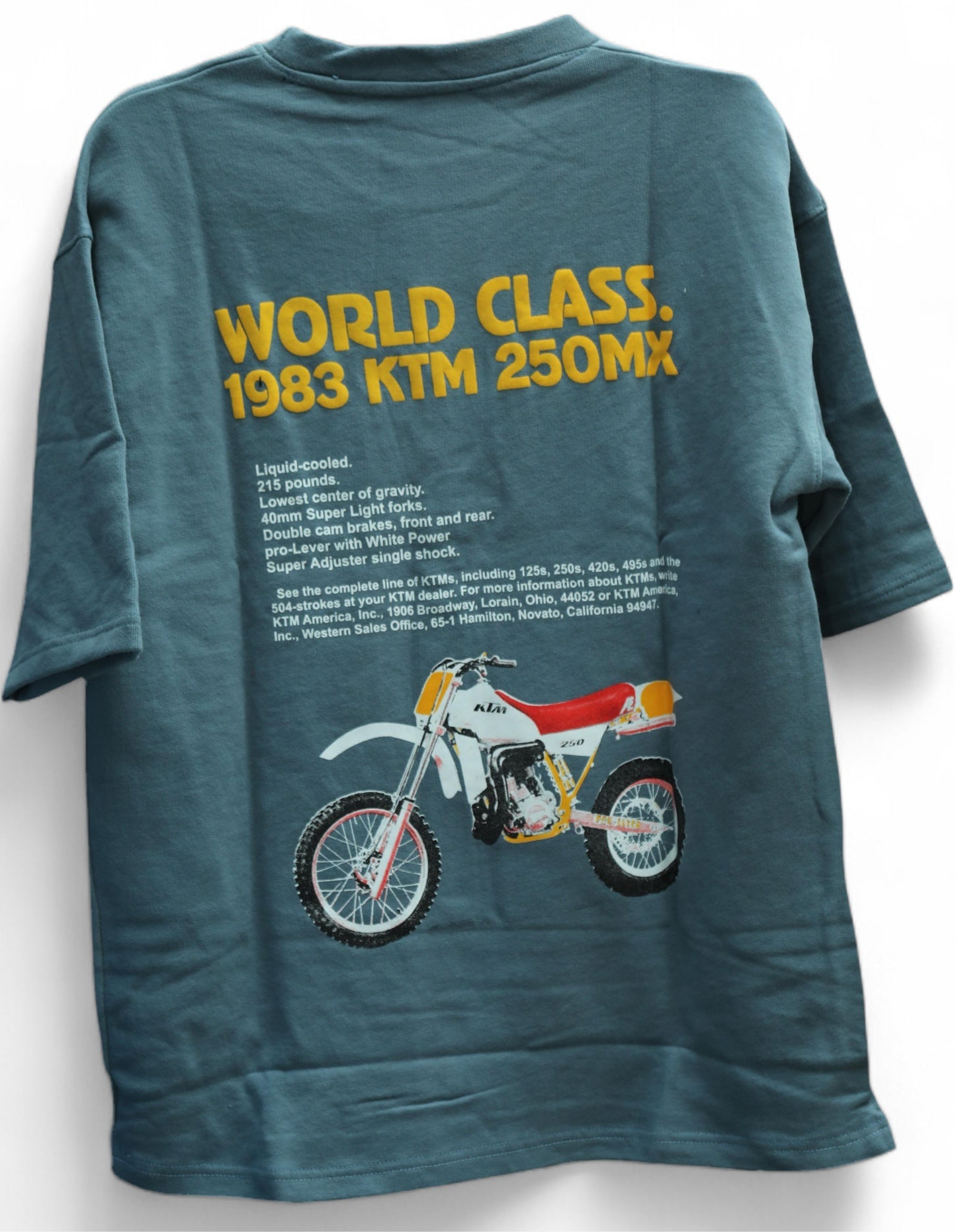 World class 1983 KTM 250MX