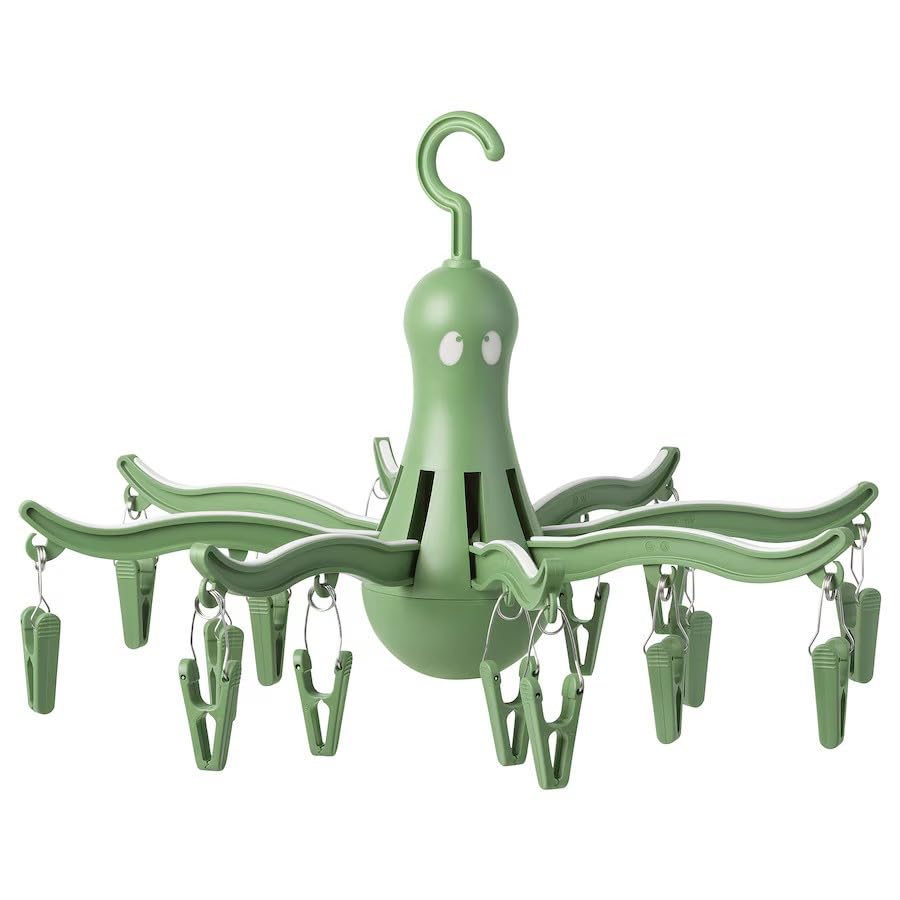 SABAC Hanging Dryer 16 Clothes pegs (Green)