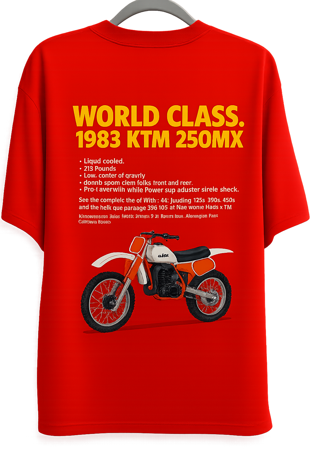 World class 1983 KTM 250 Mk
