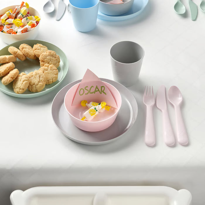 SABAC Plastic Bowl (Mixed Colours) - Set of 6, 100 Ml, Multicolor
